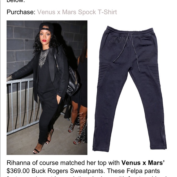New Venus X Mars .Ltd. Edition Buck Rogers Joggers Sweat Pants Size XL Best Fit - Picture 6 of 6
